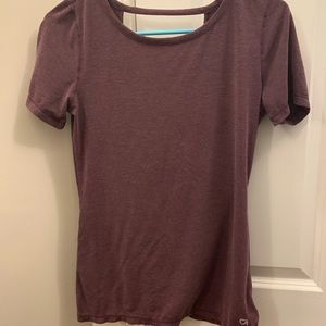 Plum athletic shirt